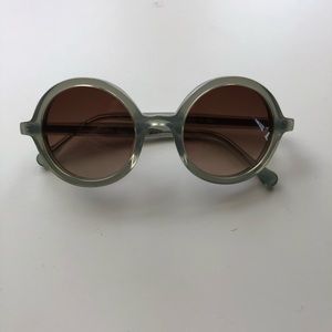 Steven Alan Rowe Aqua Oversized sunglasses